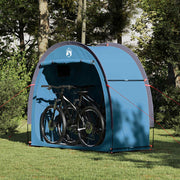 Cykelopbevaringstelt med tag Blå 210 x 90 x 174 cm