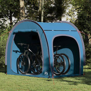 Cykelopbevaringstelt med tag Blå 218 x 156 x 180 cm