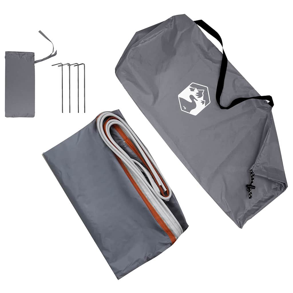 Vandafvisende Tarp med tag Grå og orange