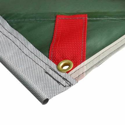 Vandafvisende Tarp personer 240 x 350 cm Vandtæt Grøn