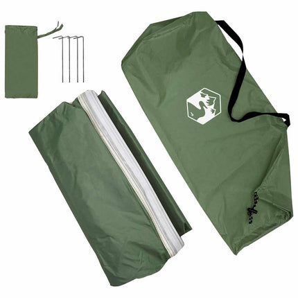 Vandafvisende Tarp personer 240 x 350 cm Vandtæt Grøn