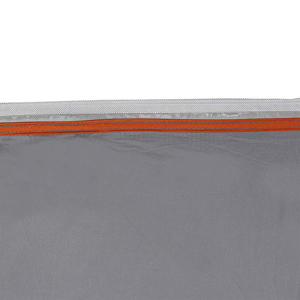 Vandafvisende Tarp personer 240 x 350 cm Vandtæt Grå og orange