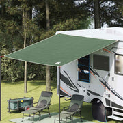 Vandafvisende Tarp personer 240 x 300 cm Vandtæt Grøn taft