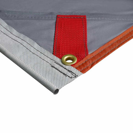 Vandafvisende Tarp personer 240 x 460 cm Grå og orange taft