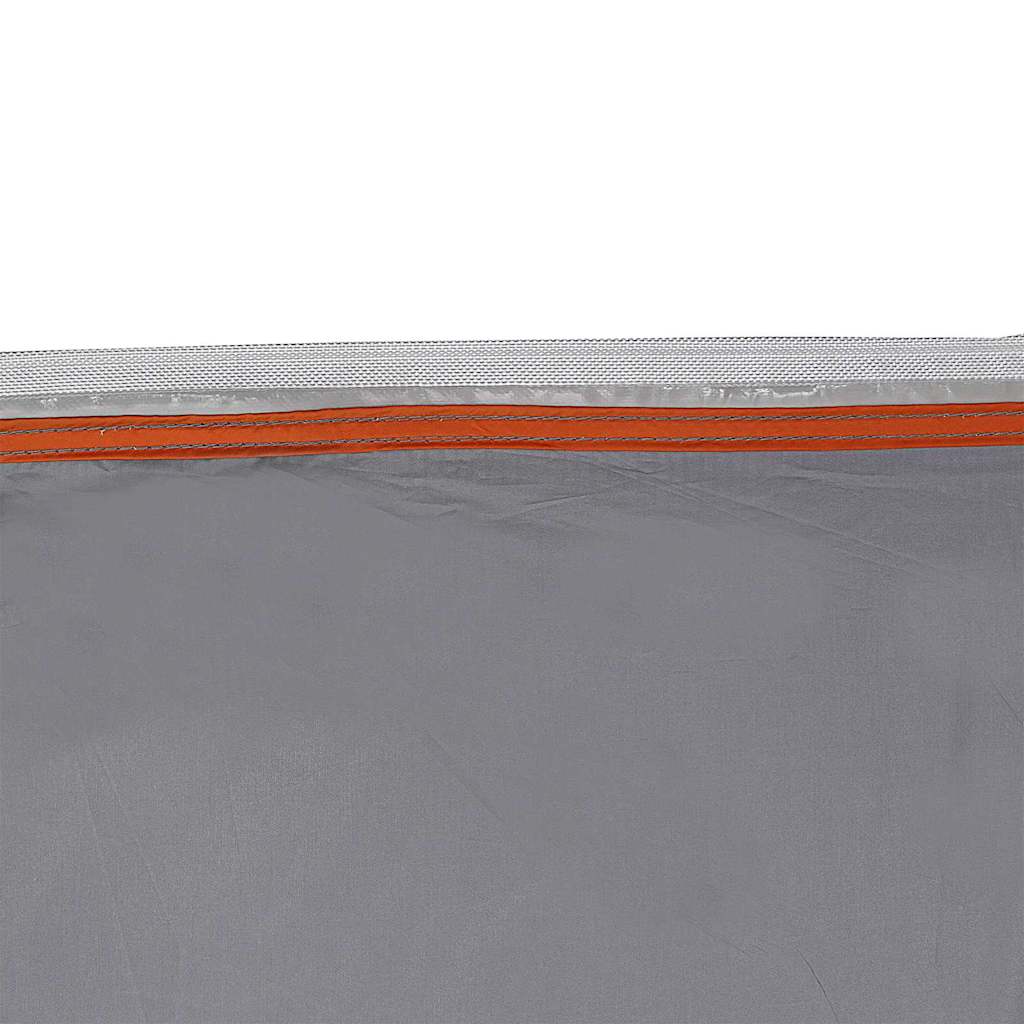 Bagklapstelt med tag Grå og orange 190 x 150 x 185 cm taft