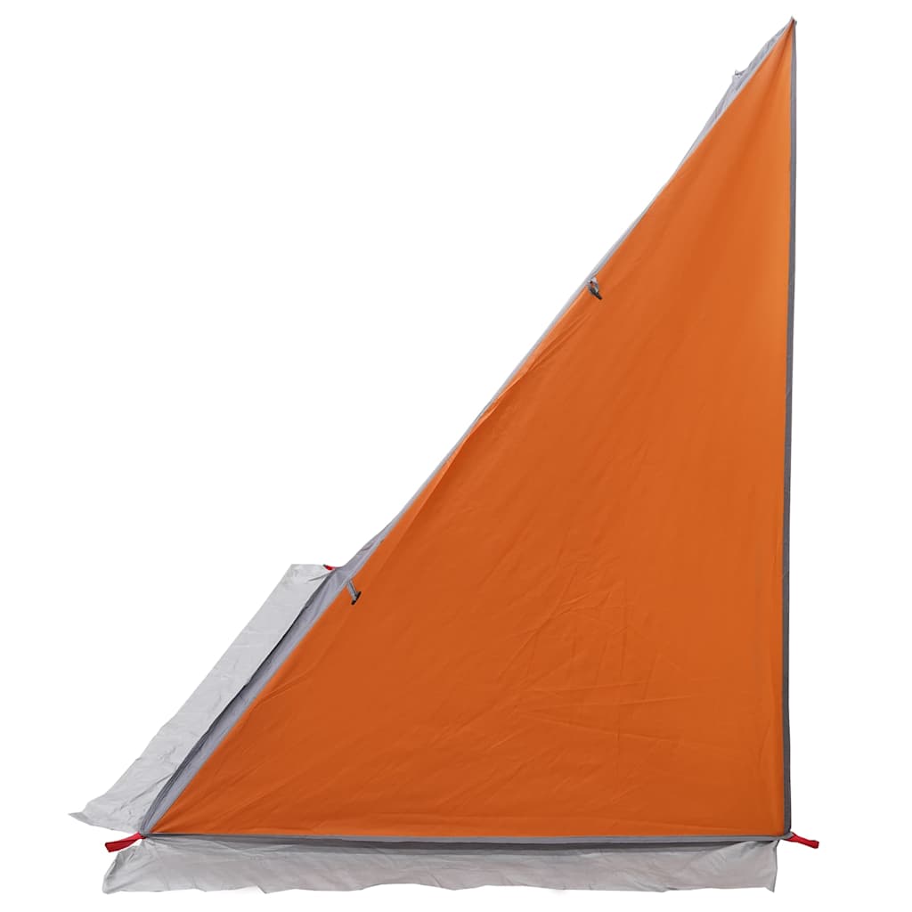 Bagklapstelt med tag Grå og orange 190 x 150 x 185 cm taft