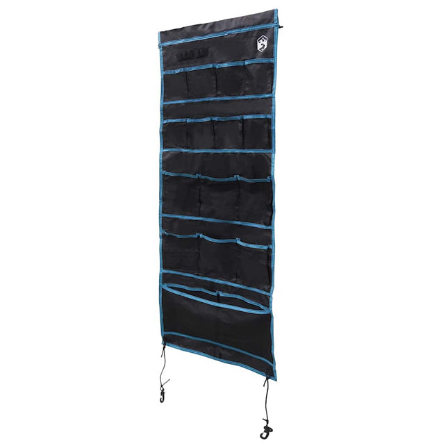 Opbevaringspose med opbevaring Sort og Blå 125 x 48 cm oxford