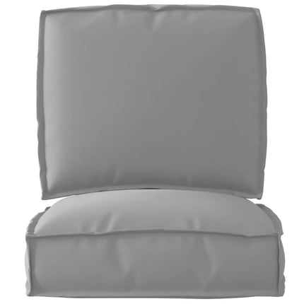 Palle Pudesæt 2 pcs Grå 50 x 50 x 12 cm Oxford stof