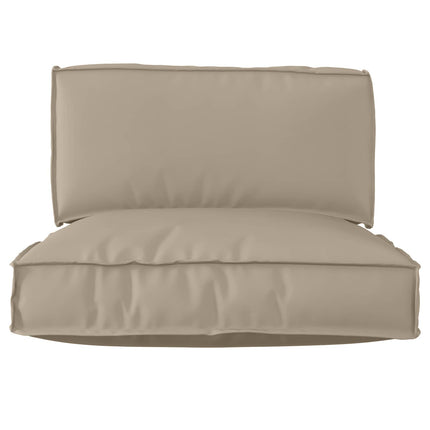 Palle Pudesæt 2 pcs Gråbrun Oxford stof