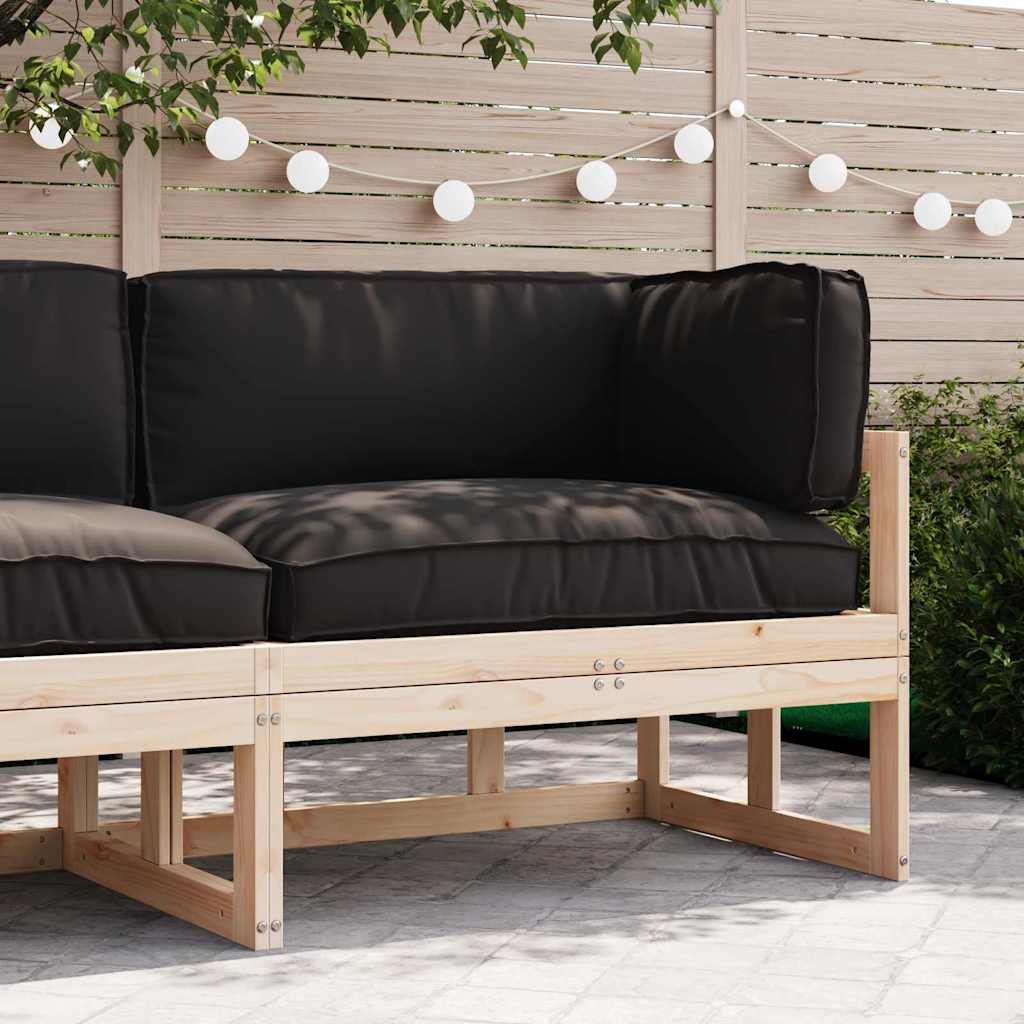 Palle Pudesæt 3 pcs Sort Oxford stof