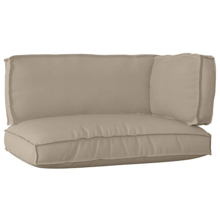 Palle Pudesæt 3 pcs Gråbrun Oxford stof