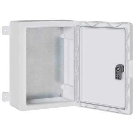 Kontrolskab Grå 32 x 15 x 35 cm ABS Plastik