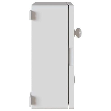 Kontrolskab Grå 37 x 19,5 x 40 cm ABS Plastik