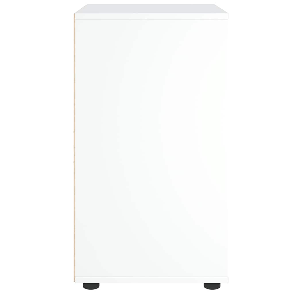 skænk VISNES 60x40x73 cm konstrueret træ hvid