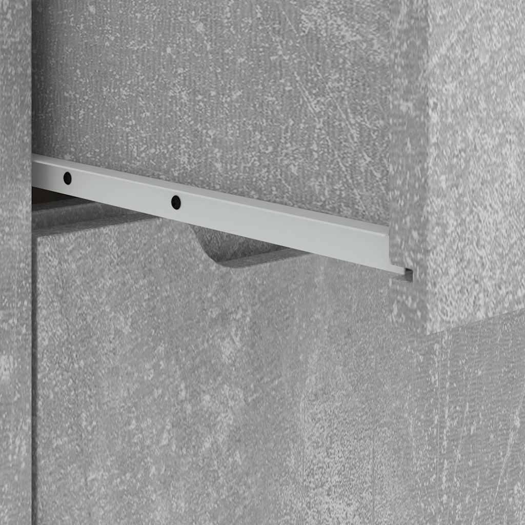 skænk VISNES 60x40x73 cm konstrueret træ betongrå