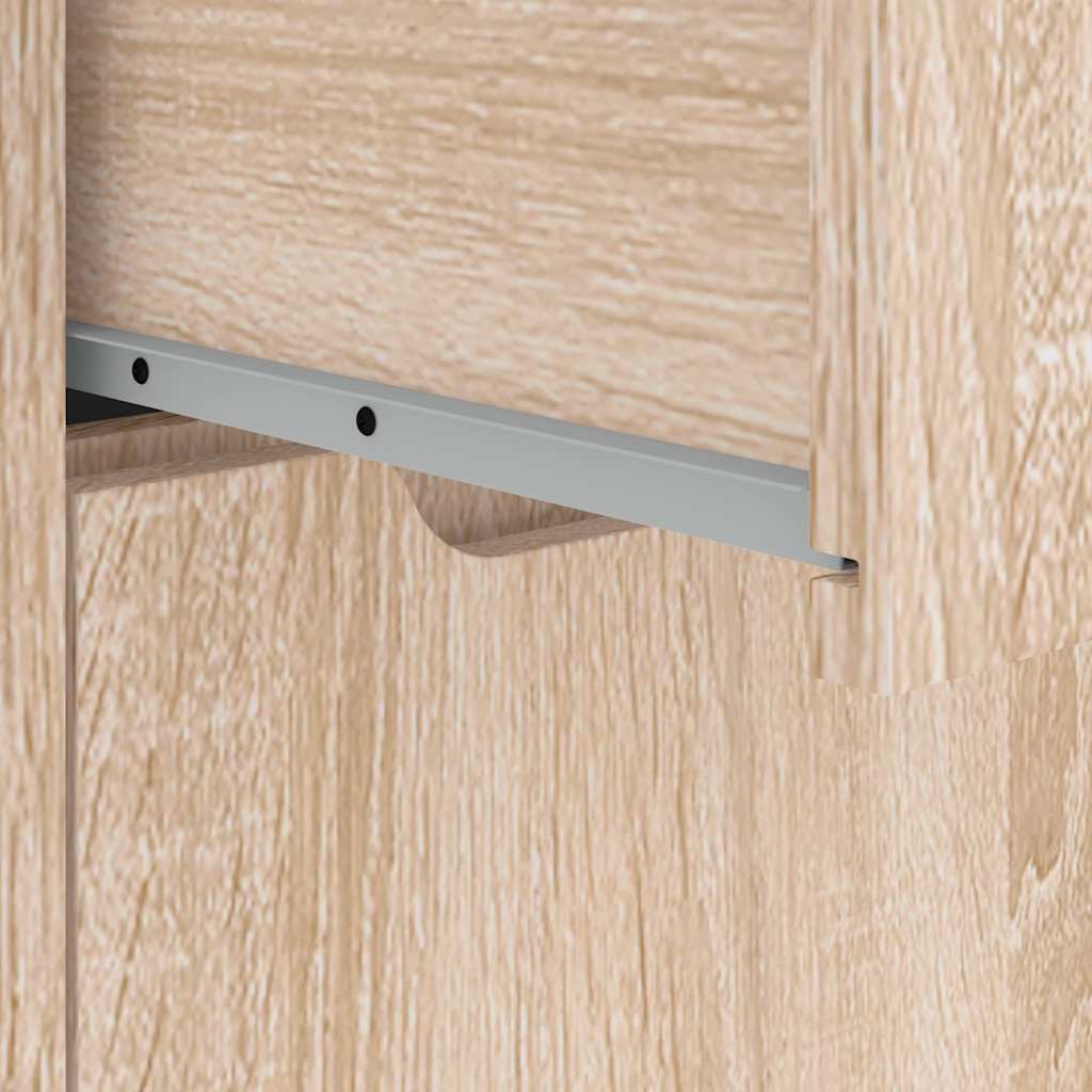 skænk VISNES 60x40x73 cm konstrueret træ sonoma-eg