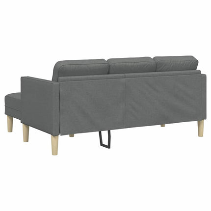 Sofa Sæt med pude Mørkegrå Polyester