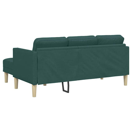 Sofa Sæt med pude Mørkegrøn Polyester