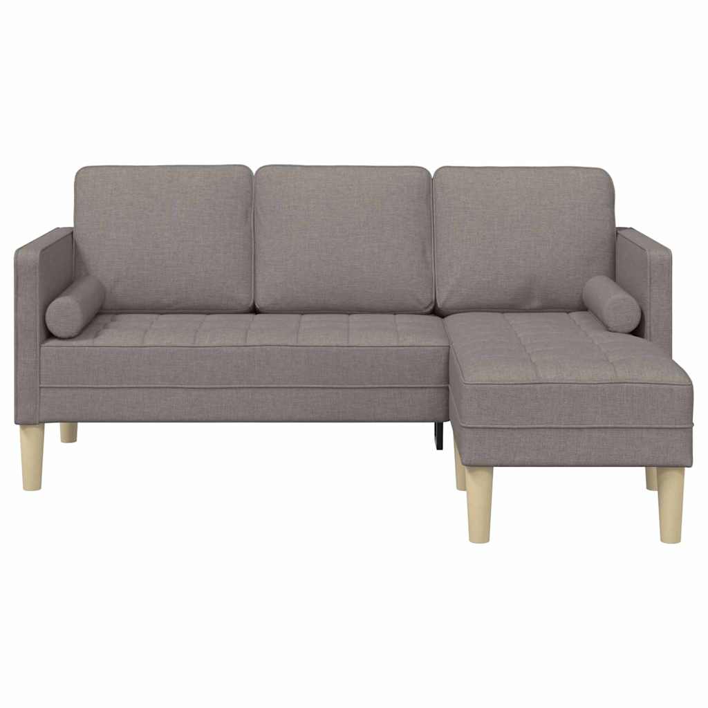 Sofa Sæt Gråbrun 173 x 131 x 67 cm Stof
