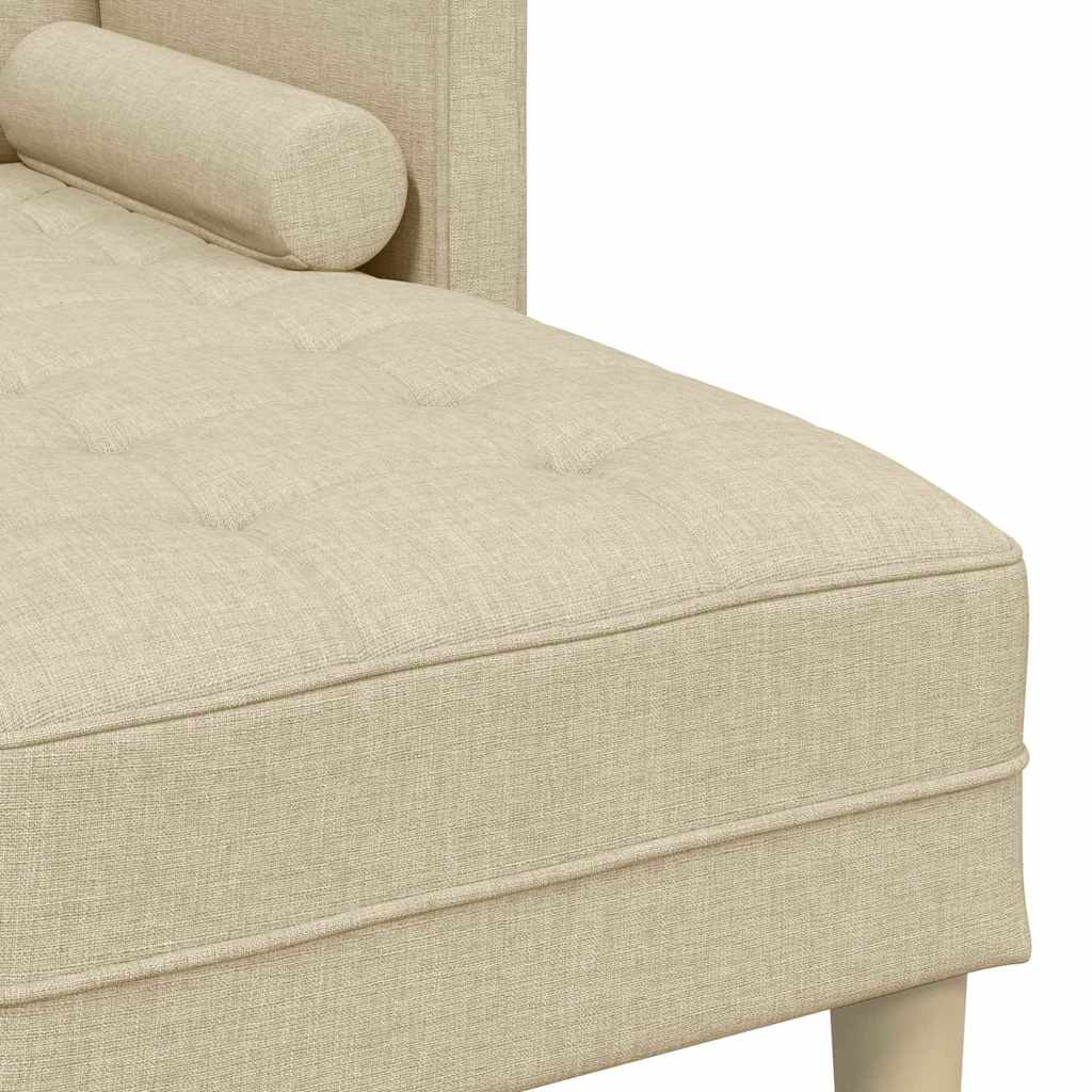 Sofa Sæt Creme 173 x 131 x 67 cm Stof