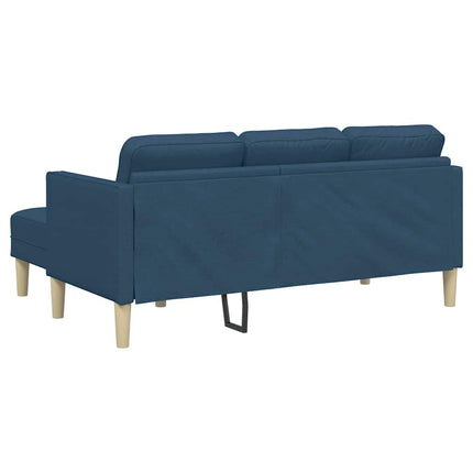 Sofa Sæt med pude Blå Polyester