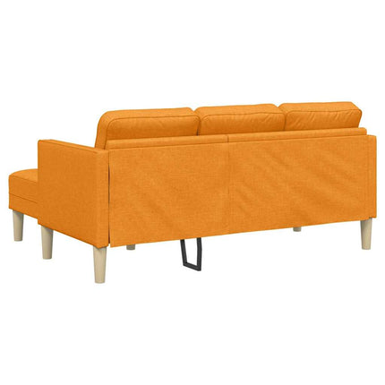Sofa Sæt med pude Mørk Gul Polyester