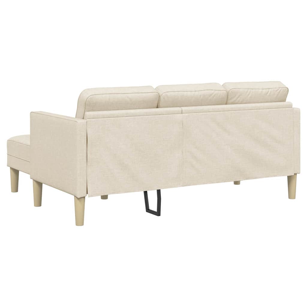 Sofa Sæt Linned 173 x 131 x 67 cm Stof