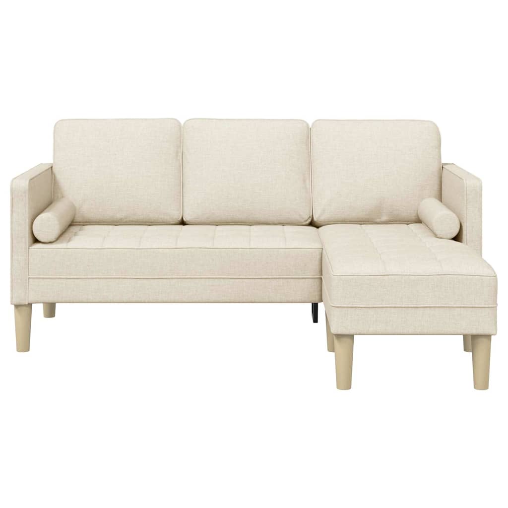 Sofa Sæt Linned 173 x 131 x 67 cm Stof