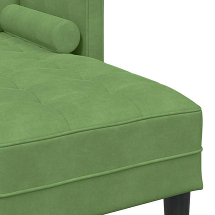 Sofa Sæt med pude Lys grøn Polyester
