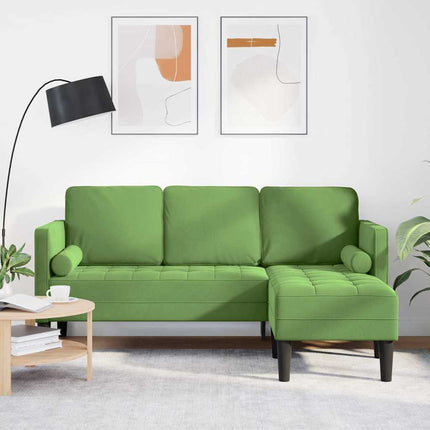 Sofa Sæt med pude Lys grøn Polyester