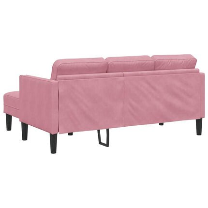 Sofa Sæt med pude Lyserød Polyester