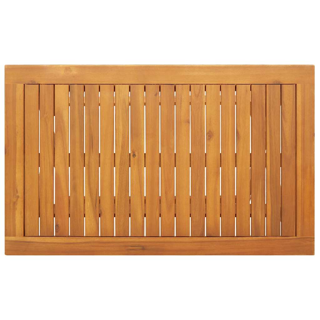 Havemøbel Bord Brun 90 x 55 x 75 cm Massivt Akacietræ