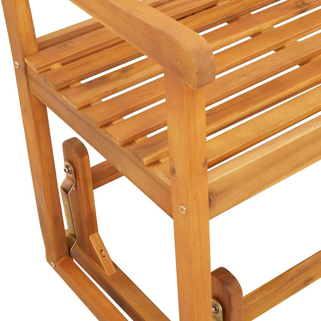 Havestol Gliderbænk Naturfarvet 110 x 59 x 97 cm