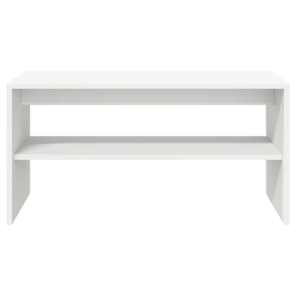 tv-bord 60x40x40 cm konstrueret træ hvid
