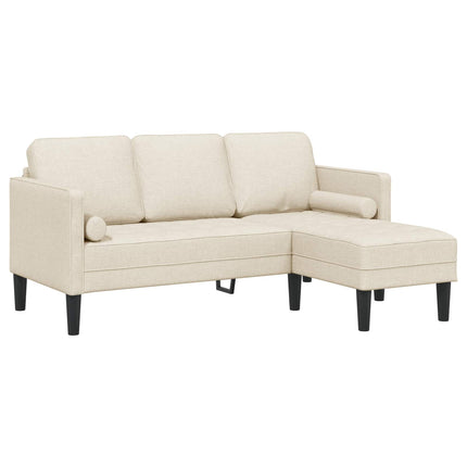 Sofa Sæt med pude 2 pcs Linned Polyester