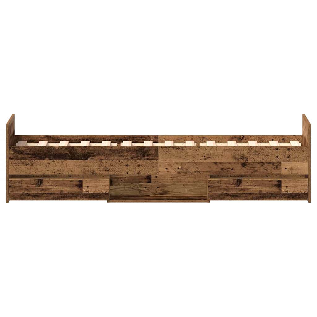 Sengestel Gammelt træ 193 x 78 x 50 cm Konstrueret træ