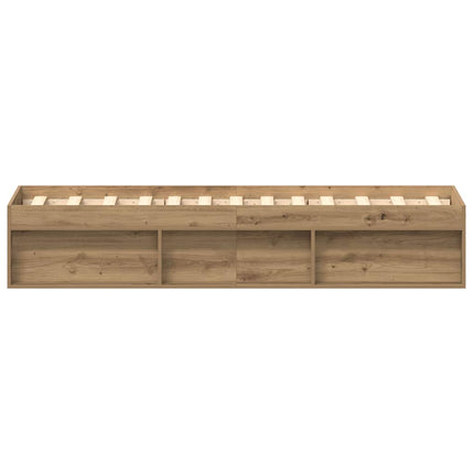 sengeramme 75x190 cm uden madras konstrueret træ kunsteg