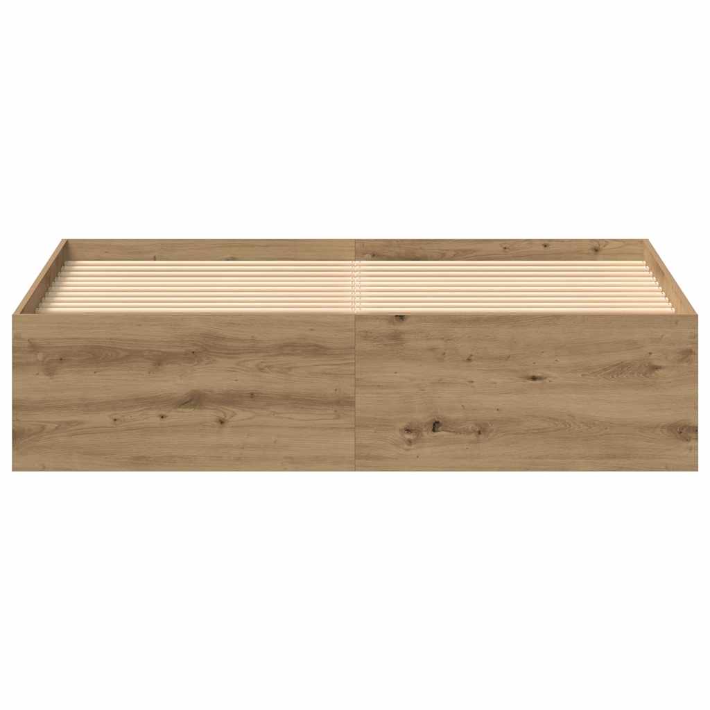 sengestel uden madras 150x200cm konstrueret træ kunsteg
