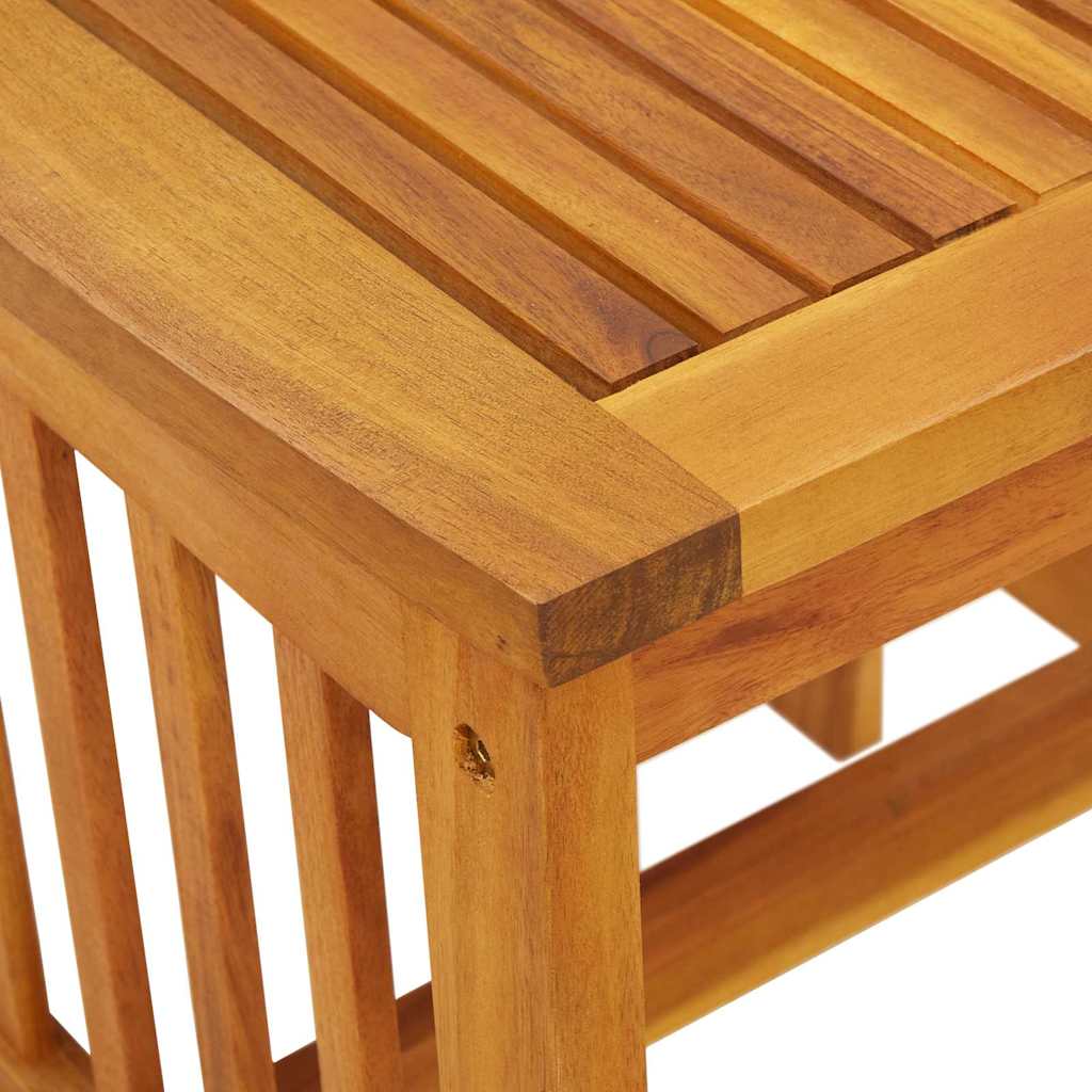 Sidebord Olie Naturlig Massivt Akacietræ