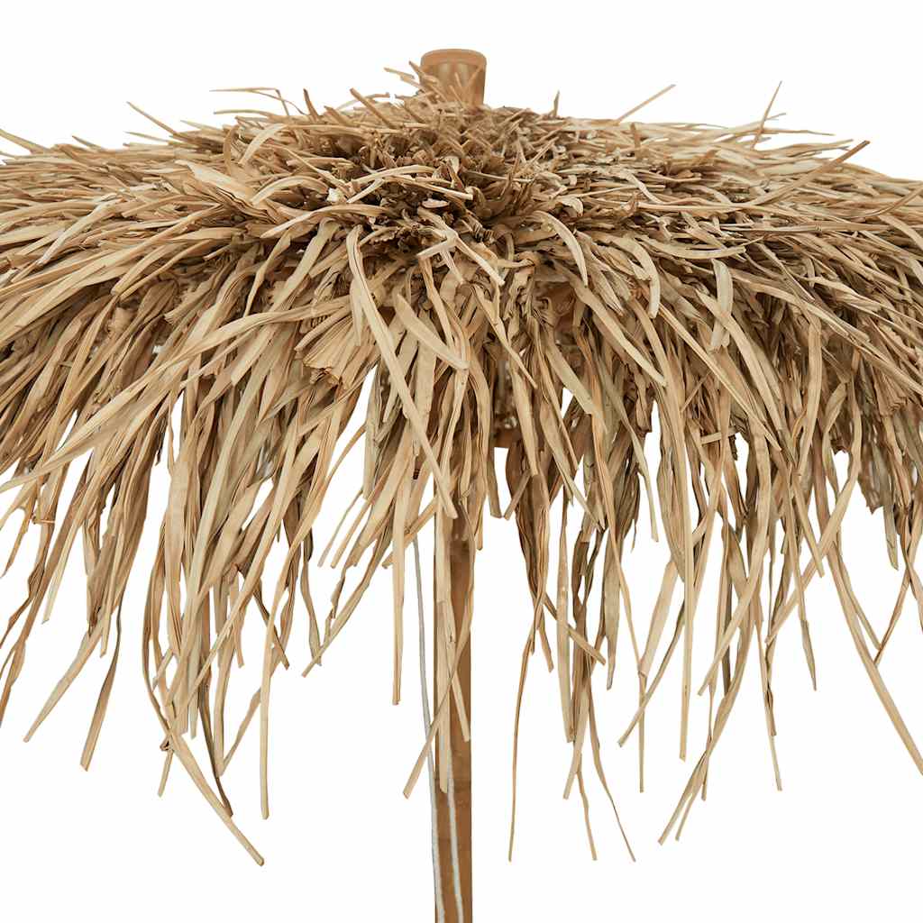 tiki-paraply med bananbladsbaldakin 150 cm bambus