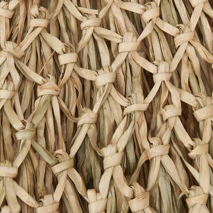 tiki-paraply med bananbladsbaldakin 180 cm bambus