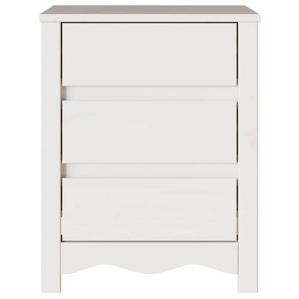 Sofabord Drammen Hvid 45 x 35 x 56 cm Massiv fyrretræ