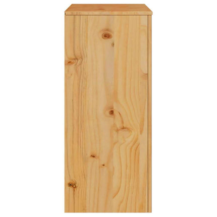 Skuffeskab med skuffe Drammen Egetræsfarvet 76,5 x 40 x 91 cm