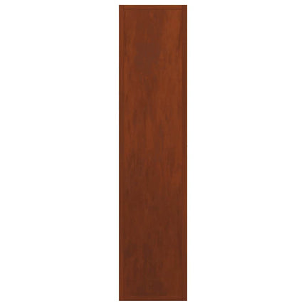 brændestativ 50x23x100 cm forvitringsstål