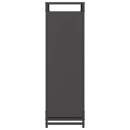 brændestativ 44x28x90 cm koldvalset stål sort