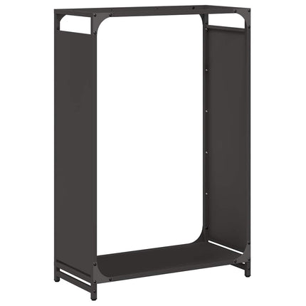 brændestativ 60x28x90 cm koldvalset stål sort