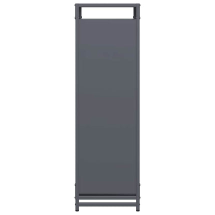 brændestativ 60x28x90 cm koldvalset stål antracitgrå