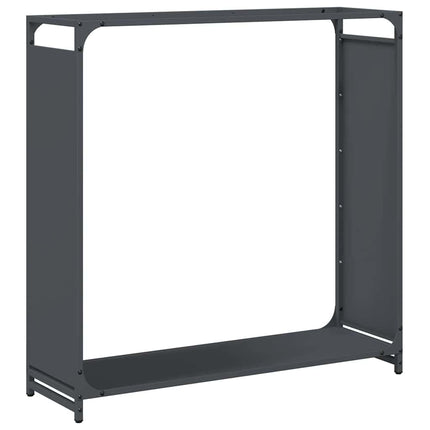 brændestativ 90x28x90 cm koldvalset stål antracitgrå