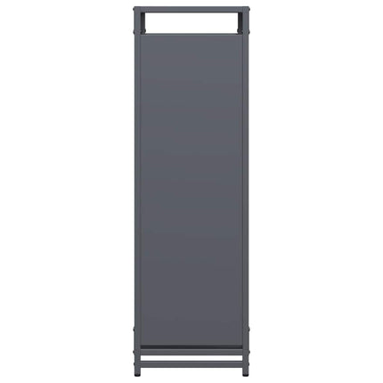 brændestativ 90x28x90 cm koldvalset stål antracitgrå