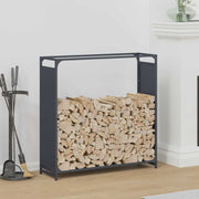 brændestativ 90x28x90 cm koldvalset stål antracitgrå